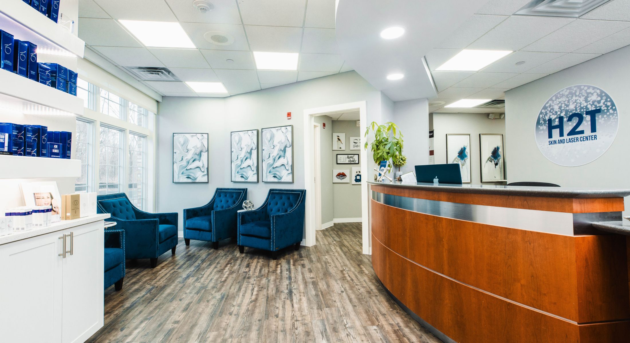 medspalogy reception and waiting area